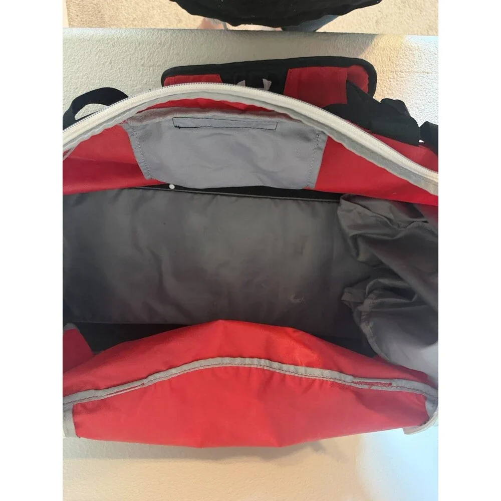 Under Armour Storm Duffel Bag Red Large Gym Training Workout Sports Strap